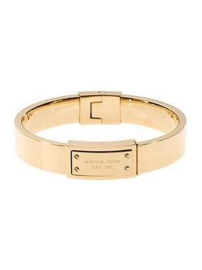 Michael Kors Gold Cuff Bangle Bracelet